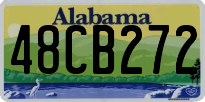 AL license plate 48CB272