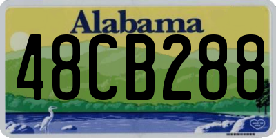 AL license plate 48CB288
