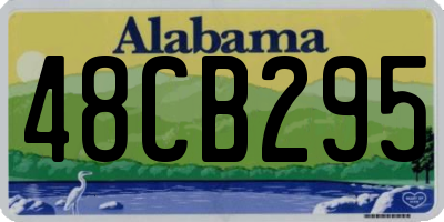 AL license plate 48CB295
