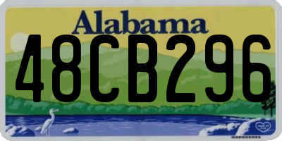 AL license plate 48CB296