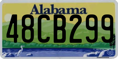 AL license plate 48CB299