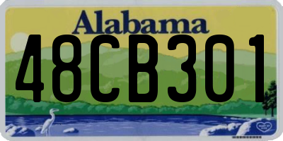 AL license plate 48CB301