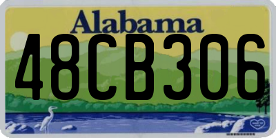 AL license plate 48CB306