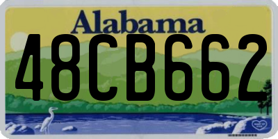 AL license plate 48CB662
