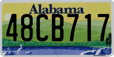 AL license plate 48CB717