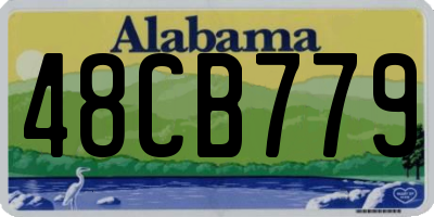 AL license plate 48CB779