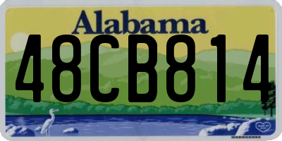 AL license plate 48CB814