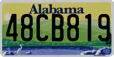 AL license plate 48CB819