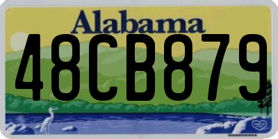 AL license plate 48CB879