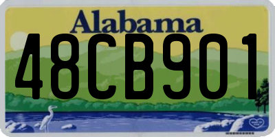 AL license plate 48CB901