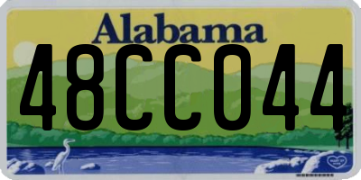 AL license plate 48CC044