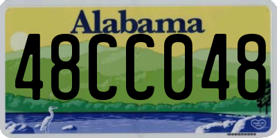 AL license plate 48CC048