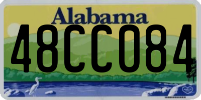 AL license plate 48CC084