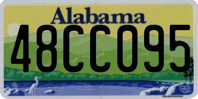 AL license plate 48CC095