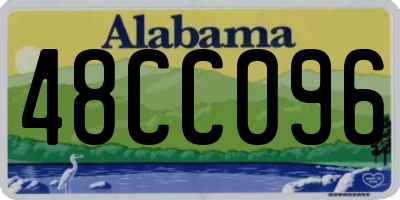 AL license plate 48CC096