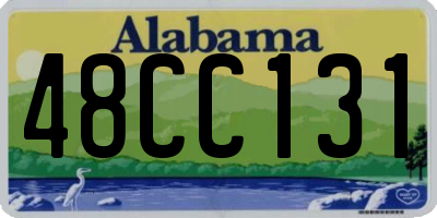 AL license plate 48CC131