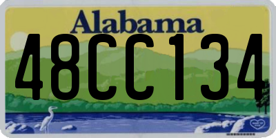 AL license plate 48CC134
