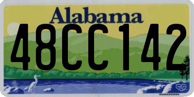 AL license plate 48CC142