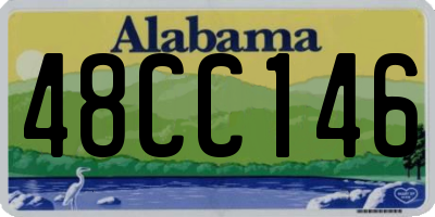 AL license plate 48CC146