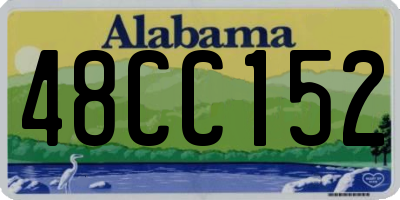AL license plate 48CC152