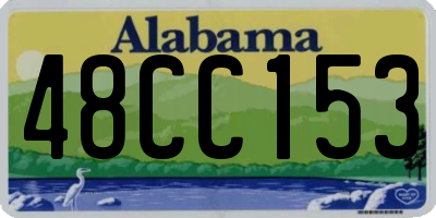 AL license plate 48CC153