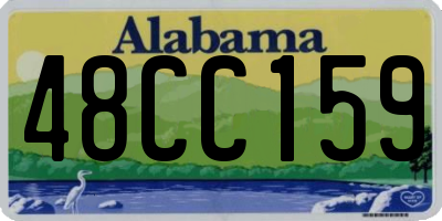 AL license plate 48CC159