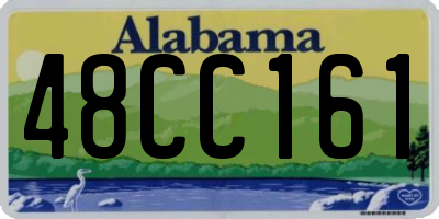 AL license plate 48CC161