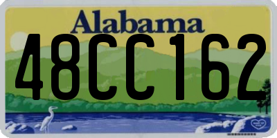 AL license plate 48CC162