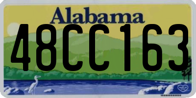 AL license plate 48CC163