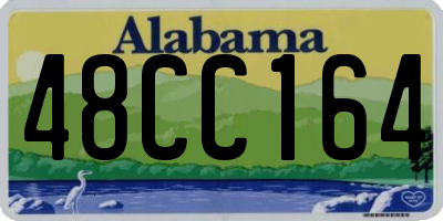 AL license plate 48CC164