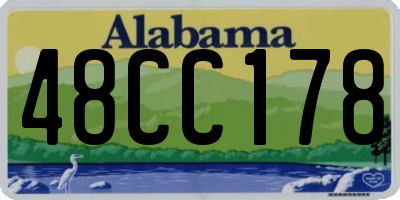 AL license plate 48CC178