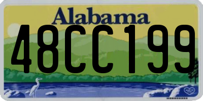 AL license plate 48CC199