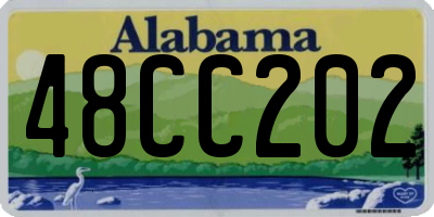 AL license plate 48CC202