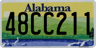 AL license plate 48CC211