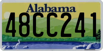 AL license plate 48CC241