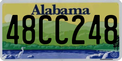 AL license plate 48CC248