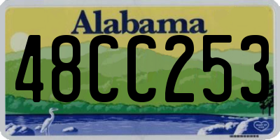 AL license plate 48CC253
