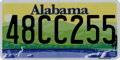 AL license plate 48CC255
