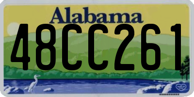AL license plate 48CC261
