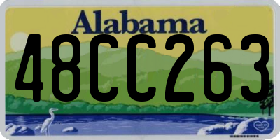 AL license plate 48CC263