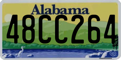 AL license plate 48CC264