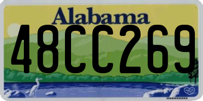 AL license plate 48CC269