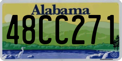 AL license plate 48CC271