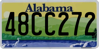 AL license plate 48CC272