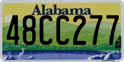 AL license plate 48CC277