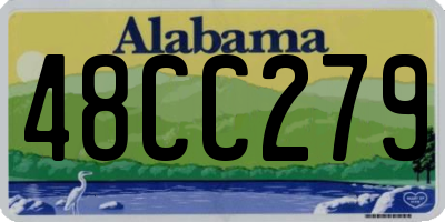 AL license plate 48CC279