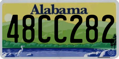 AL license plate 48CC282