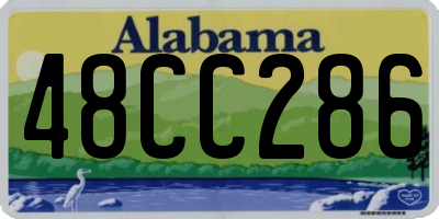 AL license plate 48CC286