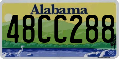 AL license plate 48CC288