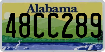 AL license plate 48CC289